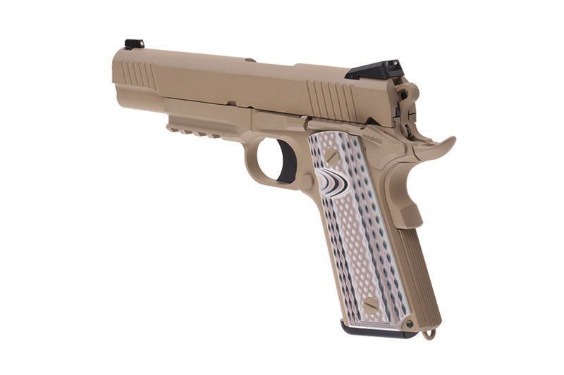 Страйкбольный пістолет 1911 M45A1 - tan [WE] (для страйкболу) WET-02-017222 фото