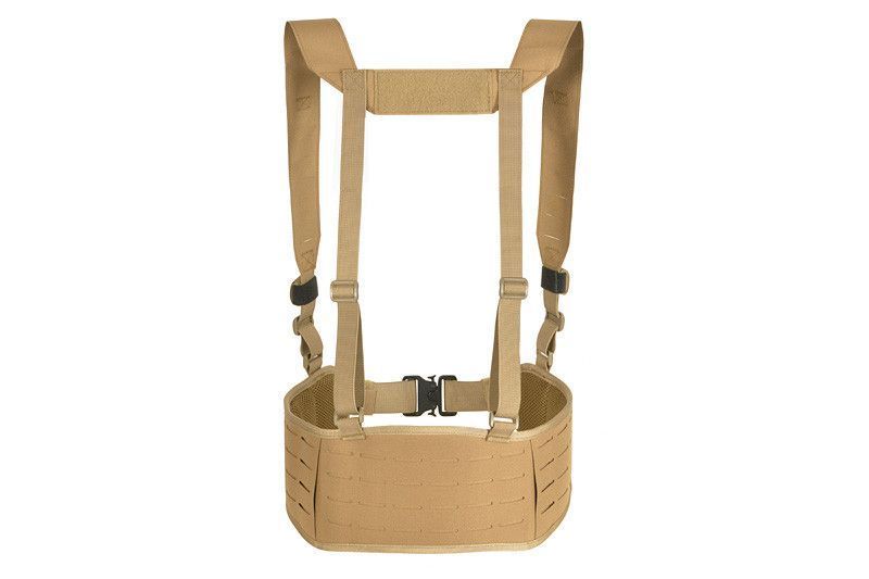 Патрульный тактический пояс с подтяжками MOLLE, Laser Cut - Tan [8FIELDS] (для страйкбола) M51617029-TAN фото