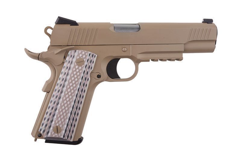 Страйкбольный пістолет 1911 M45A1 - tan [WE] (для страйкболу) WET-02-017222 фото