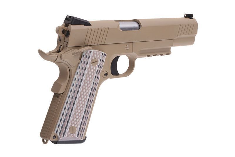 Страйкбольный пістолет 1911 M45A1 - tan [WE] (для страйкболу) WET-02-017222 фото