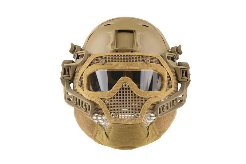 Аналог шолома FAST Gunner (BJ) - Tan [Ultimate Tactical] (для страйкболу) UTT-21-017170 фото