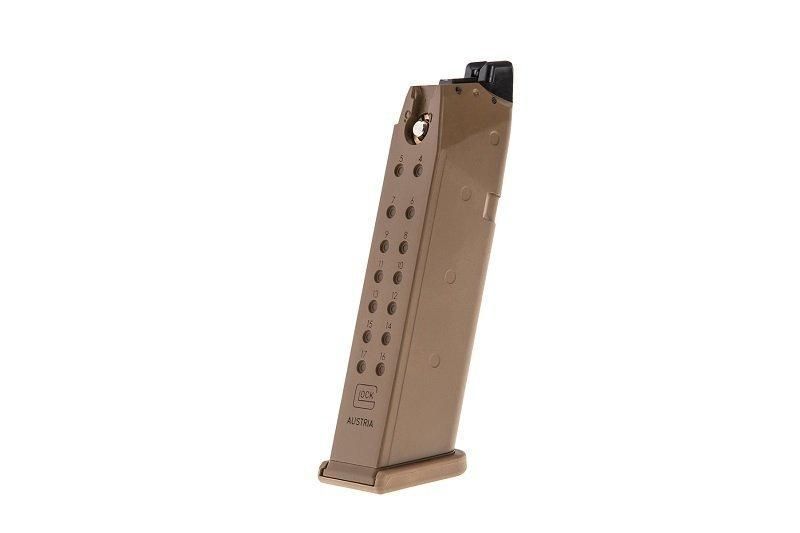 Магазин green gas 18 кульок для пістолетів Glock 19X [Umarex] (для страйкболу) UMA-05-027685 фото