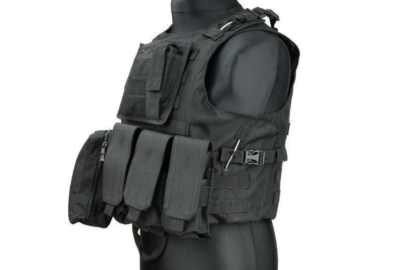 Жилет тактичний (розвантажувальний) типу AAV FSBE - black [GFC Tactical] (для страйкболу) GFT-18-000330 фото