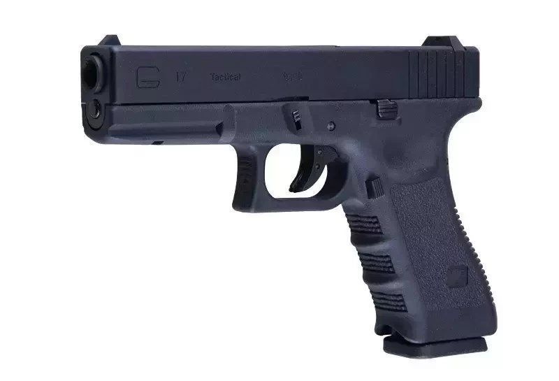 ПІСТОЛЕТ GLOCK 17 GEN.3 METAL GBB GREEN GAS - Black [WE] ss9695 фото