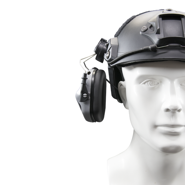 Outlet!!! Монтаж активных наушников M31/32 на планки шлема ARC (комплект 2шт) - Black [Earmor] Outlet!!! - M11-BK фото