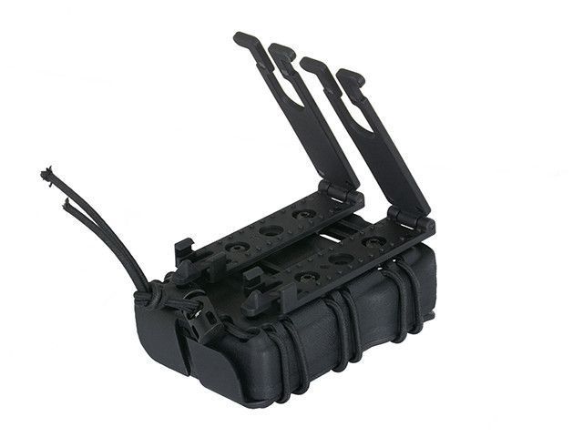 Uniwersalna ładownica na magazynki 5,56 - Black [FMA] (для страйкболу) TB1217-BK-M фото