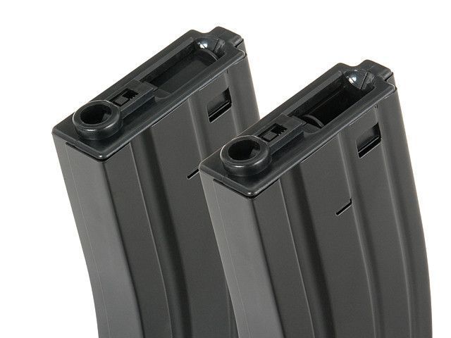 Бункерный магазин Hi-Cap на 300 шаров для серии M4/AR15/M16 [BattleAxe] (для страйкбола) FBP0211 фото