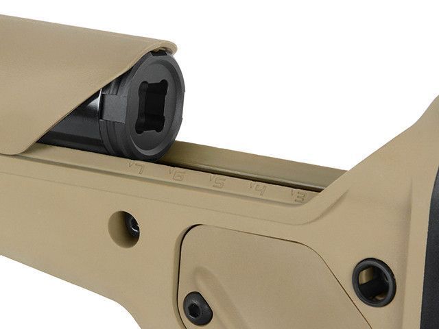Składana kolba bojowa do AEG AR15/M4/SR25 - Dark Earth [KUBLAI]&nbsp;(для страйкбола) AS.G123-DE фото