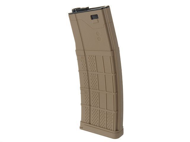 Polimerowy magazynek 450 kulek 416/SCAR16/AR15 - Dark Earth [BattleAxe] (для страйкболу) FBP2319 фото