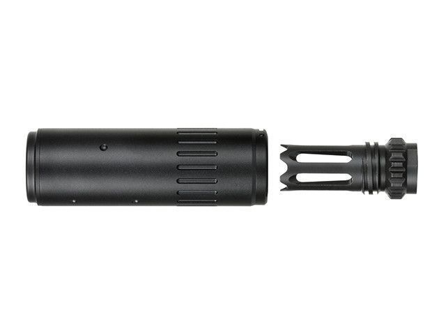 Zestaw imitacji tłumika CQC - black [Kublai] (для страйкболу) AS.S014-BK фото
