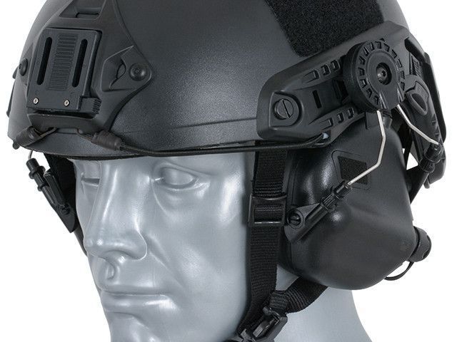 Earmor - Активные наушники M31H для шлемов FAST - черный - M31H для шлемов ARC-BK [EARMOR] M31H-BK фото