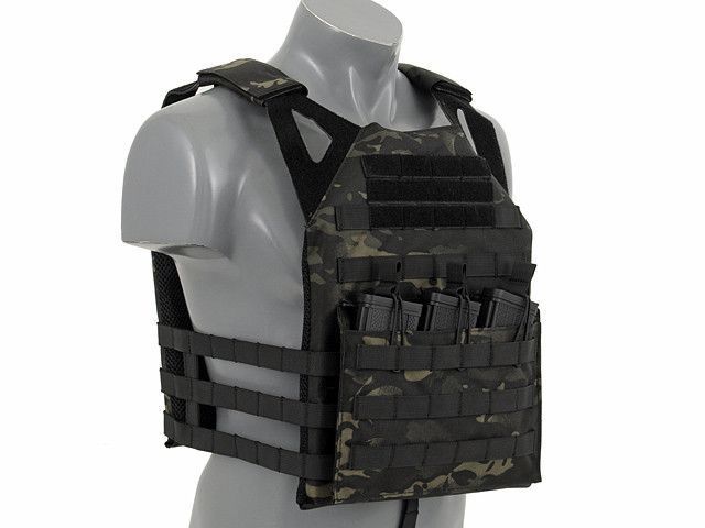 Jump Plate Carrier V2 (Duży Rozmiar) - MULTICAM BLACK [8FIELDS] M51611055-1-MB фото