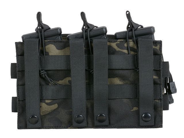Потрійний підсумок гвинтівковий з кишенею &mdash; Multicam Black [8FIELDS]&nbsp;(для страйкболу) M51613213-MB фото