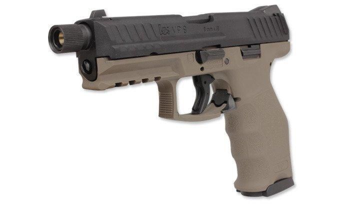 Umarex - Heckler & Koch VP9 Tactical Pistol airsoft - GBB - FDE - 2.6368 (для страйкбола) 17087 фото
