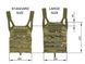 Jump Plate Carrier V2 (Duży Rozmiar) - MULTICAM BLACK [8FIELDS] M51611055-1-MB фото 7