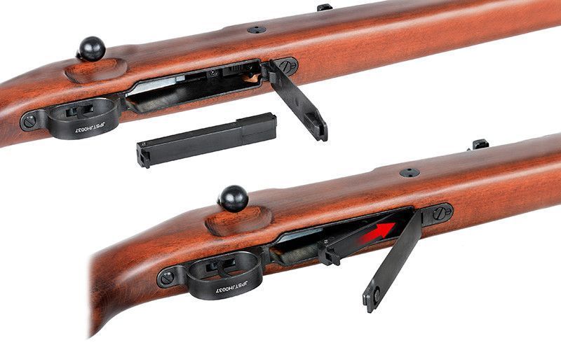 Magazynek na 25 kulek do аналогов M1903A3/Kar98k - Black [S&T]&nbsp;(для страйкбола) STMAG08 фото