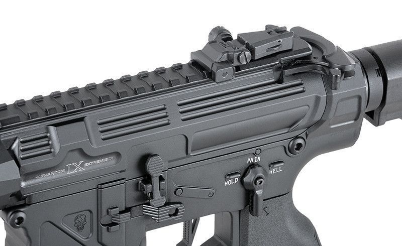 Phantom Extremis Rifle MK9 eSilver Edge - Black [APS] (для страйкбола) EMARKIX фото