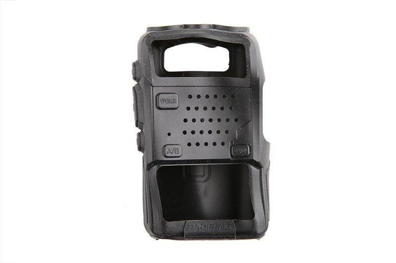 Gumowa osłona na radio Baofeng UV-5R - czarna [Baofeng] (для страйкболу) BAO-31-016839 фото