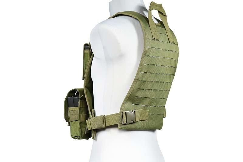Жилет тактичний (розвантажувальний) типу MBSS (LaserCut) - olive [GFC Tactical] (для страйкболу) GFT-18-018407 фото