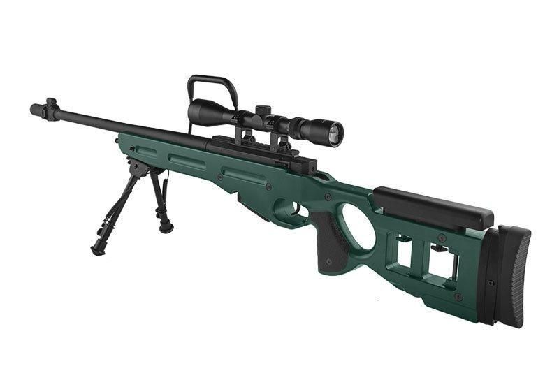 Снайперська гвинтівка SV-98 CORE&trade; з оптикою і сошками - russian green [Specna Arms] (для SPE-03-027055 фото