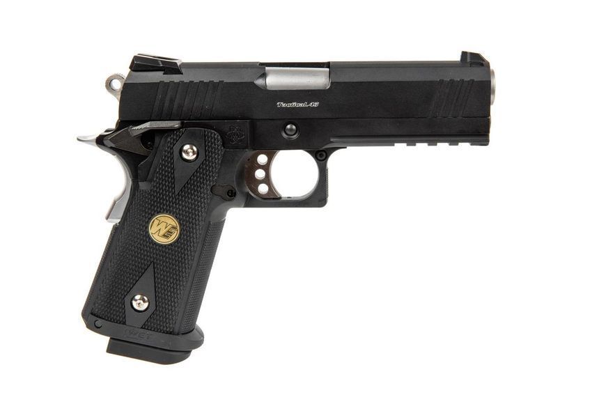 Страйкбольный пистолет Hi-Capa 4.3 Maple Leaf OPS Special Edition - Black [WE]&nbsp;(для страйкбола) WET-02-028911 фото
