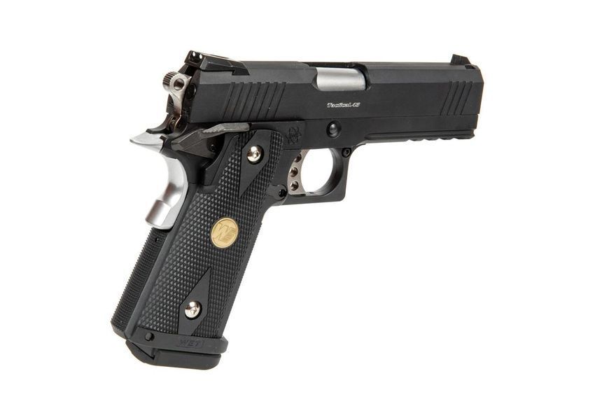 Страйкбольный пистолет Hi-Capa 4.3 Maple Leaf OPS Special Edition - Black [WE]&nbsp;(для страйкбола) WET-02-028911 фото