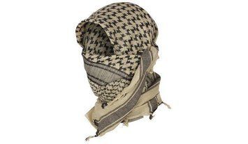 Mil-Tec - Shemagh Khaki-Black - 12611000 (для страйкбола) 1122 фото