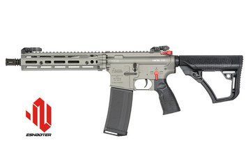 Страйкбольний автомат Daniel Defense MK18 RIII 10.3" Eshooter ETU GEN-2 - Grey [EMG] (для страйкболу) FB4170EG2PL фото