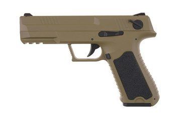 Пистолет Cyma Glock 18 custom AEP (CM127) CM.127 - tan [CYMA] (для страйкбола) CYM-01-019698 фото