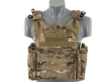 Jump Plate Carrier с аналогом баллистических пластин, подсумками - Multicam [8FIELDS] (для страйкболу) M51611021-1-CP фото