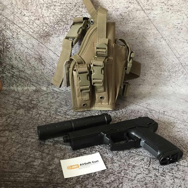 Стегновий кобура для пістолета MK23 SOCOM - Coyote [8FIELDS] M51613047-TAN фото