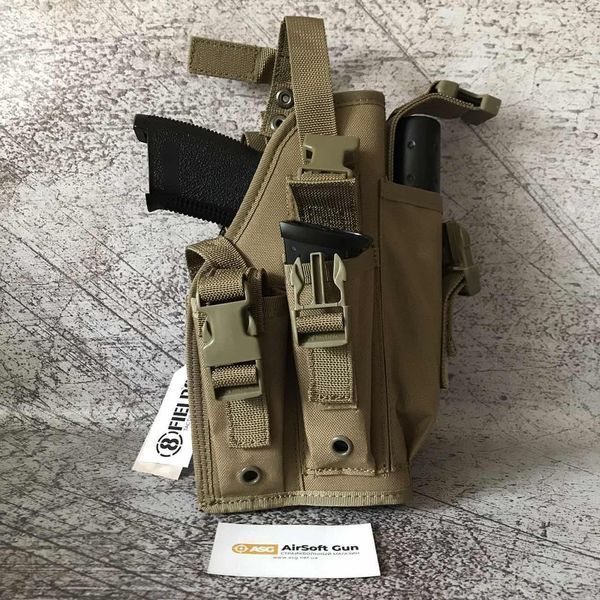 Стегновий кобура для пістолета MK23 SOCOM - Coyote [8FIELDS] M51613047-TAN фото