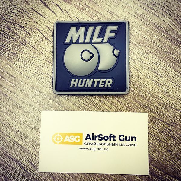 101 Inc. - 3D Patch - MILF Hunter - Grey 14091 фото