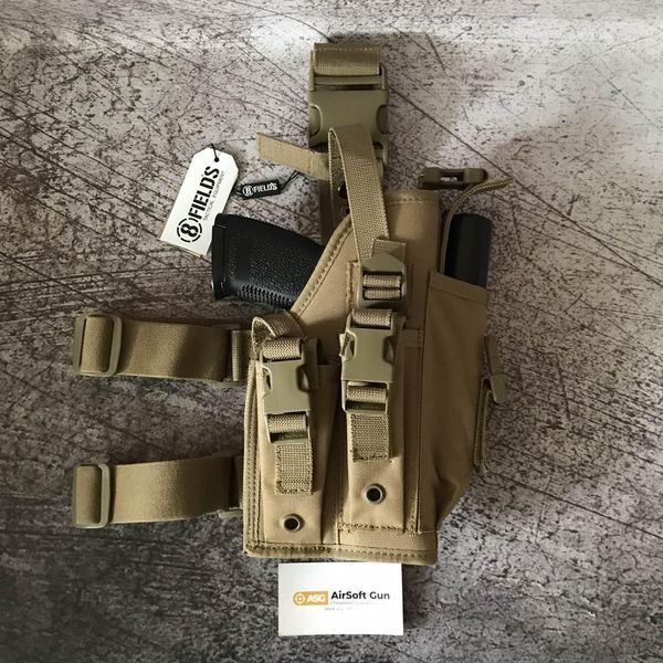 Стегновий кобура для пістолета MK23 SOCOM - Coyote [8FIELDS] M51613047-TAN фото