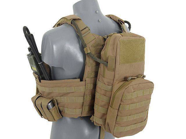 3L тактичний рюкзак гидрационный MOLLE - Black [8FIELDS] (для страйкболу) M51612065-BK фото
