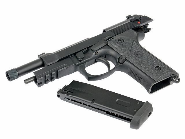 SR9A3 (Dual Powered GAS/CO2) - Black [SRC] (для страйкболу) GB-0710 фото
