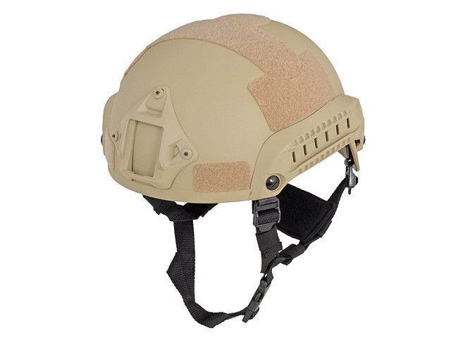 Ультралегкий аналог шолома Spec-Ops MICH High-Cut - Tan [8FIELDS] (для страйкболу) M51617105-TAN фото