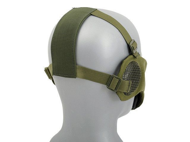 Maska SKULL FACE z ochroną uszu - Olive [CS]&nbsp;(для страйкбола) FBP2378OD фото