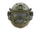 Тактический шлем Fast Z Metalową Maską W Systemie G4 - Olive [Emerson] (для страйкбола) BD9197A фото 1