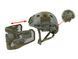 Тактический шлем Fast Z Metalową Maską W Systemie G4 - Olive [Emerson] (для страйкбола) BD9197A фото 9