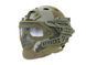 Тактический шлем Fast Z Metalową Maską W Systemie G4 - Olive [Emerson] (для страйкбола) BD9197A фото 4