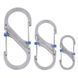 Nite Ize - S-Biner&reg; Marine SlideLock&reg; #2 - Stainless - SBML2-11-R6 (для страйкбола) 19171 фото 3