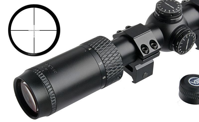 Luneta karabinowa Matiz 4-12x40 SFP [Vector Optics] (для страйкболу) SCOM-29P фото