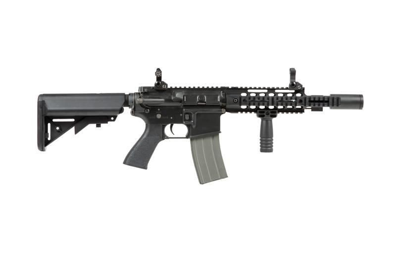 Страйкбольный аналог karabinka M4 CQB-4 - czarna [ARES] (для страйкболу) ARE-01-026186 фото