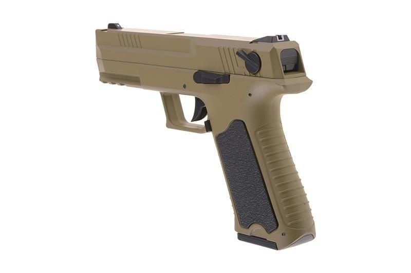Пістолет Cyma Glock 18 custom AEP (CM127) CM.127 - tan [CYMA] (для страйкболу) CYM-01-019698 фото