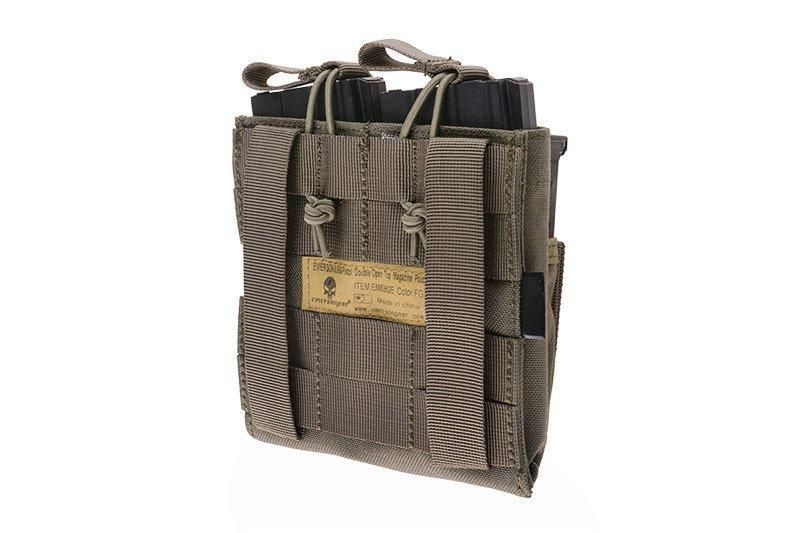 Двойной подсумок Open Top для магазинов M4/M16 + pistoletowe - foliage green [Emerson] (для страйкбола) EME-19-019162 фото