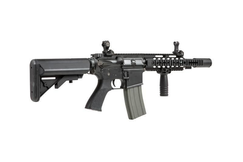 Страйкбольный аналог karabinka M4 CQB-4 - czarna [ARES] (для страйкболу) ARE-01-026186 фото