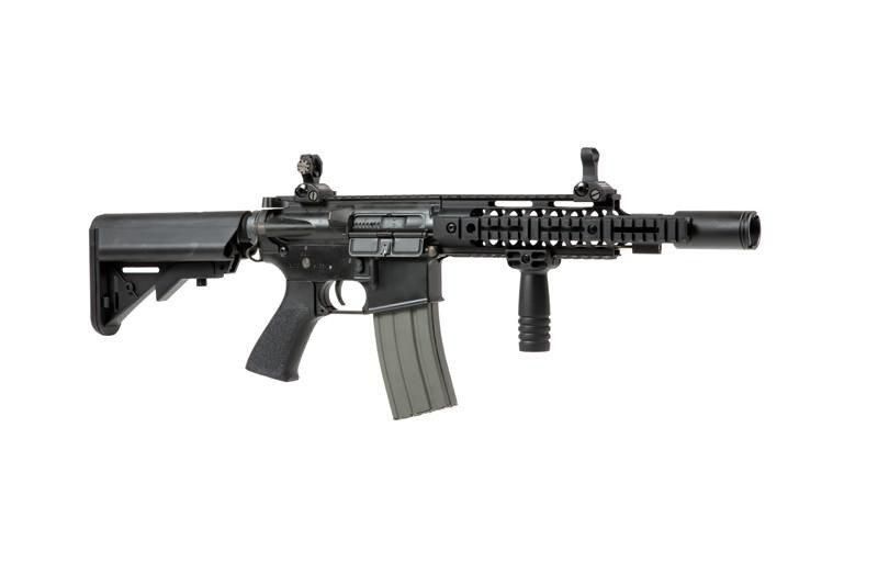 Страйкбольный аналог karabinka M4 CQB-4 - czarna [ARES] (для страйкболу) ARE-01-026186 фото