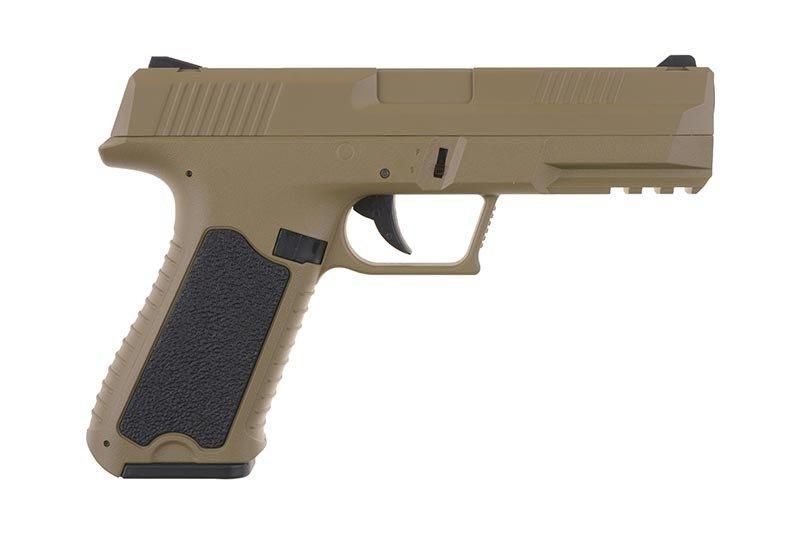Пістолет Cyma Glock 18 custom AEP (CM127) CM.127 - tan [CYMA] (для страйкболу) CYM-01-019698 фото