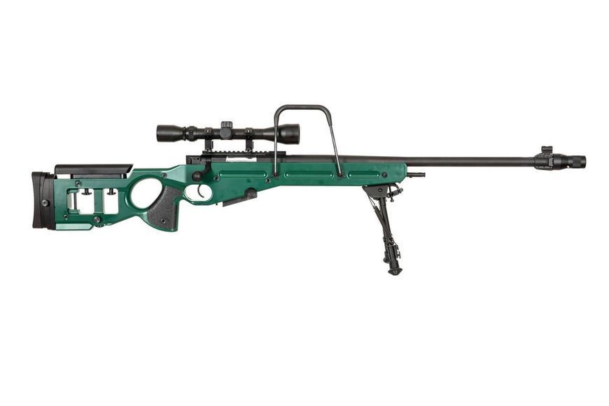 Страйкбольный аналог karabinu snajperskiego SV-98 CORE&trade; z lunetą, dw&oacute;jnogiem i tłumikiem - russian green [Specna Arms] (для SPE-03-029503 фото